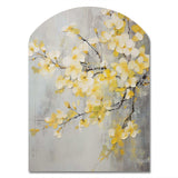 Apple Blossom Harmony XV - Asymmetric Metal Wall Art