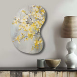 Apple Blossom Harmony XV - Asymmetric Metal Wall Art