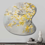 Apple Blossom Harmony XV - Asymmetric Metal Wall Art