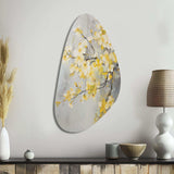 Apple Blossom Harmony XV - Asymmetric Metal Wall Art