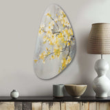 Apple Blossom Harmony XV - Asymmetric Metal Wall Art