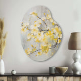 Apple Blossom Harmony XV - Asymmetric Metal Wall Art