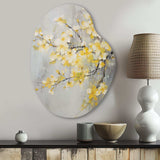 Apple Blossom Harmony XV - Asymmetric Metal Wall Art