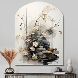 Asian Art Classics Sumi III - Asymmetric Metal Wall Art