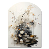 Asian Art Classics Sumi III - Asymmetric Metal Wall Art