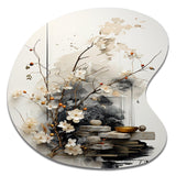 Asian Art Classics Sumi III - Asymmetric Metal Wall Art