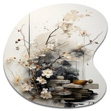 Asian Art Classics Sumi III - Asymmetric Metal Wall Art