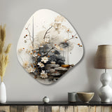 Asian Art Classics Sumi III - Asymmetric Metal Wall Art