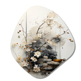 Asian Art Classics Sumi III - Asymmetric Metal Wall Art