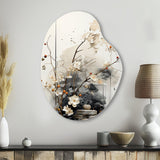 Asian Art Classics Sumi III - Asymmetric Metal Wall Art