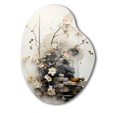 Asian Art Classics Sumi III - Asymmetric Metal Wall Art