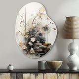 Asian Art Classics Sumi III - Asymmetric Metal Wall Art