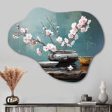 Asian Art Zen Garden IX - Asymmetric Metal Wall Art