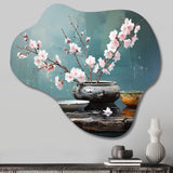 Asian Art Zen Garden IX - Asymmetric Metal Wall Art