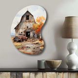 Barns Rustic Charm IX - Asymmetric Metal Wall Art