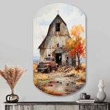 Barns Rustic Charm IX - Asymmetric Metal Wall Art