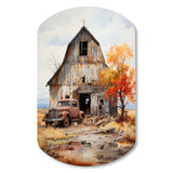 Barns Rustic Charm IX - Asymmetric Metal Wall Art