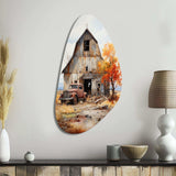 Barns Rustic Charm IX - Asymmetric Metal Wall Art