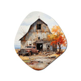 Barns Rustic Charm IX - Asymmetric Metal Wall Art