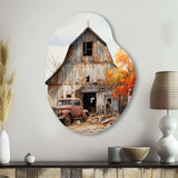 Barns Rustic Charm IX - Asymmetric Metal Wall Art