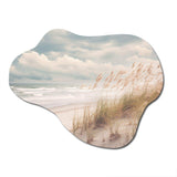 Beach Grass Landscape IV - Asymmetric Metal Wall Art