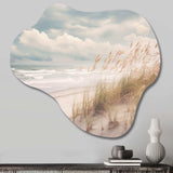 Beach Grass Landscape IV - Asymmetric Metal Wall Art