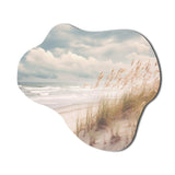 Beach Grass Landscape IV - Asymmetric Metal Wall Art