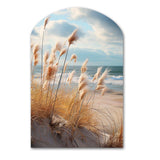 Beach Photo Coastal Harmony I - Asymmetric Metal Wall Art