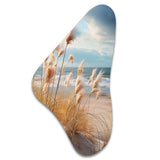 Beach Photo Coastal Harmony I - Asymmetric Metal Wall Art