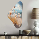 Beach Photo Coastal Harmony I - Asymmetric Metal Wall Art