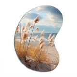 Beach Photo Coastal Harmony I - Asymmetric Metal Wall Art