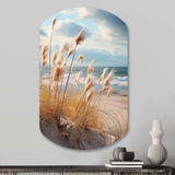 Beach Photo Coastal Harmony I - Asymmetric Metal Wall Art