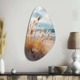 Beach Photo Coastal Harmony I - Asymmetric Metal Wall Art