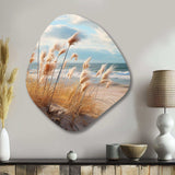 Beach Photo Coastal Harmony I - Asymmetric Metal Wall Art