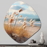 Beach Photo Coastal Harmony I - Asymmetric Metal Wall Art