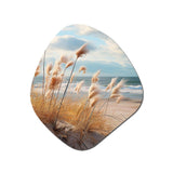 Beach Photo Coastal Harmony I - Asymmetric Metal Wall Art