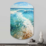 Beach Photo Oceanic Rhythms XII - Asymmetric Metal Wall Art