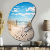 Bath To The Ocean I - Asymmetric Metal Wall Art