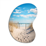 Bath To The Ocean I - Asymmetric Metal Wall Art