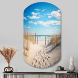 Bath To The Ocean I - Asymmetric Metal Wall Art