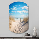 Bath To The Ocean I - Asymmetric Metal Wall Art