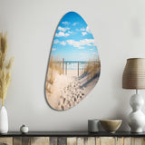 Bath To The Ocean I - Asymmetric Metal Wall Art