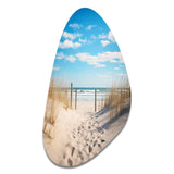 Bath To The Ocean I - Asymmetric Metal Wall Art