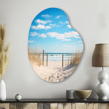 Bath To The Ocean I - Asymmetric Metal Wall Art