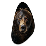 Bear Majestic Selfy I - Asymmetric Metal Wall Art