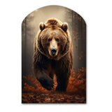 Bear Wild Majesty Bear I - Asymmetric Metal Wall Art