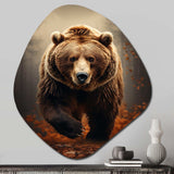 Bear Wild Majesty Bear I - Asymmetric Metal Wall Art