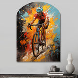 Bicycle Bold Rides I - Asymmetric Metal Wall Art