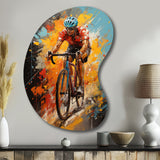 Bicycle Bold Rides I - Asymmetric Metal Wall Art