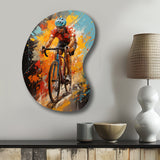 Bicycle Bold Rides I - Asymmetric Metal Wall Art